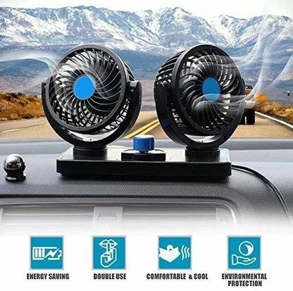 Motopex Car Dashboard Air Fan For Ford Endeavour Car Interior Fan
