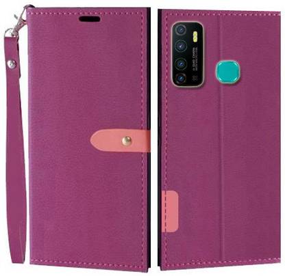 Krofty Flip Cover for Infinix Hot 9