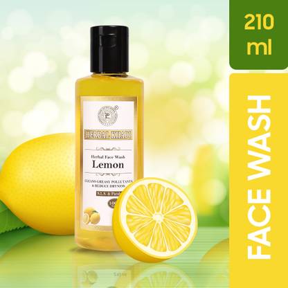 Herbal Khadi Natural Lemon  Face Wash
