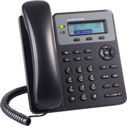 Grandstream GXP1615 Corded Business HD IP Phone (PoE Enabled) Corded Landline Phone with Answering Machine