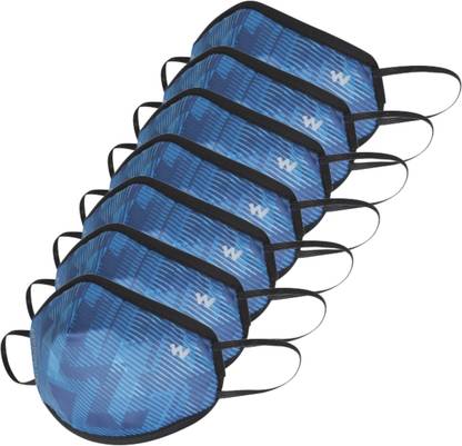 Wildcraft BREATH reusable outdoor mask W95+ Subliprint_Blue