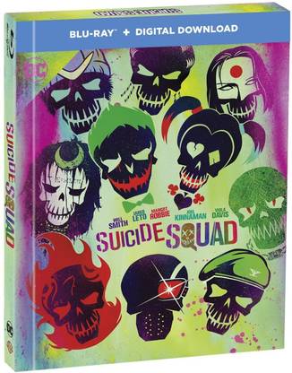Suicide Squad: Extended Cut Filmbook (Blu-ray + Digital Download + Ultraviolet) (2-Disc Box Set) (Region Free + Digibook + Fully Packaged Import)