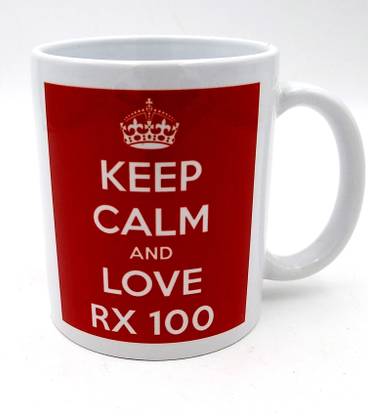 THE ONE CUSTOM KEEP CALM AND LOVE RX100 COFFEE MUG Ceramic Coffee Mug
