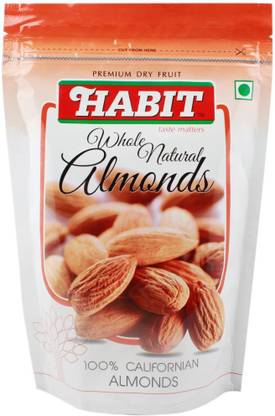 Blue Diamond Whole Natural Californian Almonds, 250g Almonds