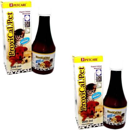 Pet Care Provical Pet 200 ml (Pack of 2) Calcium Supplement Pet Health Supplements