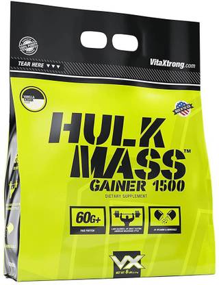 Vita Xtrong Hulk Mass Gainer 1500 Weight Gainers/Mass Gainers