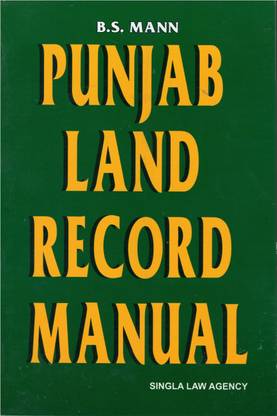 Punjab Land Records Manual