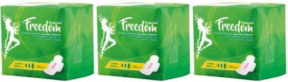 FREEDOM Sanitary Napkin - Large 290 Mm (3*15 Pads) Sanitary Pad