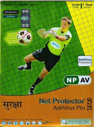 Net Protector AntiVirus (NPAV) Anti-virus 1 User 1 Year