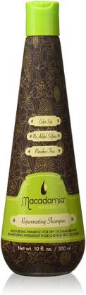 Macadamia Oil Rejuvenating Shampoo – No Sulphates and Parabens – Unisex - 300 ml (Made in USA)