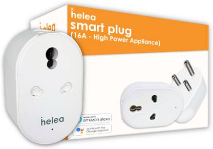 Helea by Pebble 16A Wi-Fi with Energy Monitoring (Geyser, Motor, etc) Smart Plug