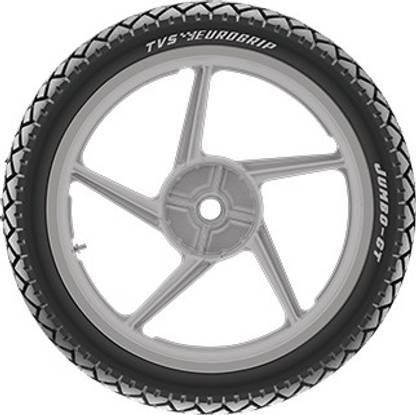 TVS Eurogrip Jumbo – GT 90/100 – 10 53 Front & Rear Two Wheeler Tyre  (Street, Tube) at Rs. 867