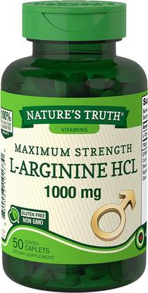 Nature's Truth L-Arginine Muscle Pumps, Recovery and Vascularity
