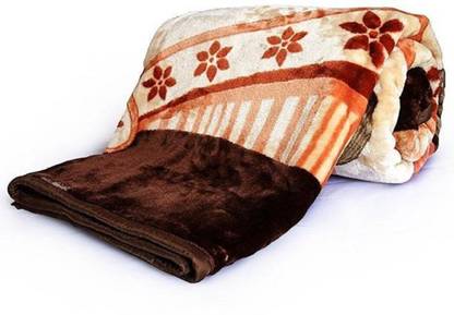Swikon star Floral Double Mink Blanket for  Heavy Winter