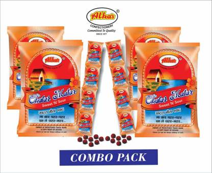 ALKA FOODS CHATAR MATAR COMBO PACK SWEET AND SOUR FLAVOR Sour Candy
