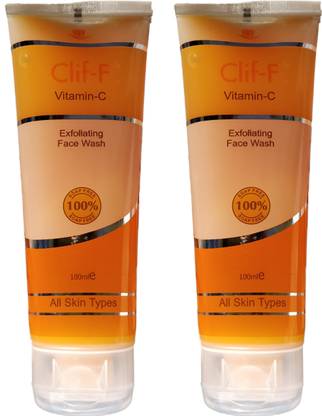 CLIF f Vitamin C Facewash (Pack of 2) Face Wash