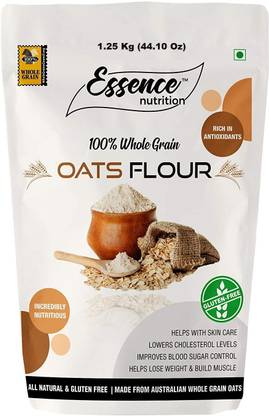 Essence Nutrition Oats Flour 1.25 KG - Premium Quality Oats Atta Made From Australian Oats