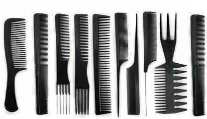 Bestop 10 Pcs Multipurpose Salon Hair Styling hairdresser Combs/Professional Comb Kit