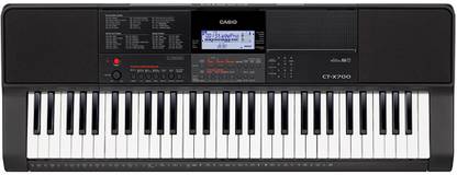 Casio CTX700 61-Key Touch Sensitive Portable Keyboard with Piano tones