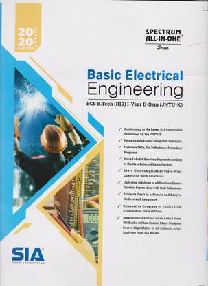 Basic Electrical Engineering ECE B.Tech I-Year II-Sem (JNTU-K) 2020 Latest Edition