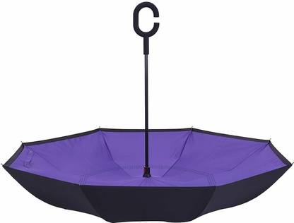 CHHETA ENTERPRISE Umbrella with C-Shaped Handle for Women and Men Umbrella
