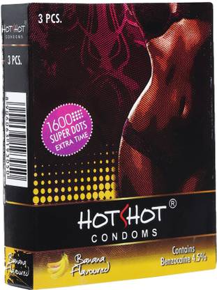 HOTSHOT banana flavoured Condom