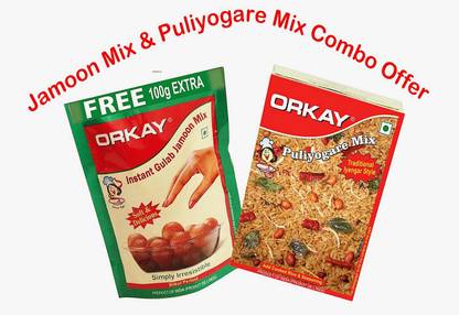 Orkay JAMOON MIX 300 + PULIYOGARE MIX 200G Combo