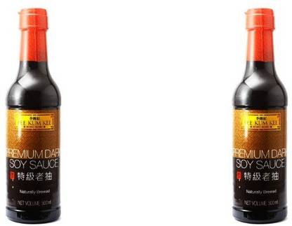 Lee Kum Kee Premium Dark Soy Sauce -500 ml (pack of 2) Sauce