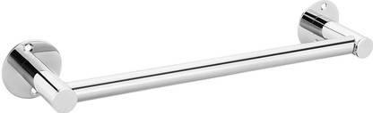 Easy Zone 12 INCH Stainless Steel Towel Bar | Bathroom Towel Rod Holder | Wall Mounted Hand Towel Rail for Kitchen and Washroom | Size - 12 INCH (Pack of 1) Silver Towel Holder