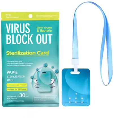 GoPhysio Pleasant Diffuser Personally Wearable Air Purifying And Sterilizing Disinfectant Card