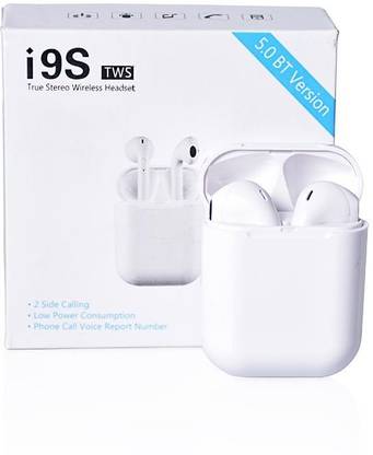 RHONNIUM ® XX-189 i9S-TWS Wireless Earbuds Microphone Charging Case Bluetooth