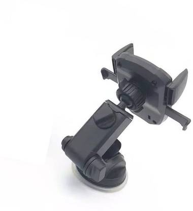 Lehza Easy One Touch Car Mobile Holder Single Clamp for Dashboard & Windshield, wall-mounted to your car's dashboard /windshield for convenience Mobile Holder