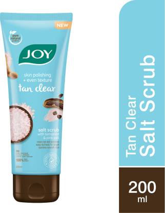 Joy Skin Polishing & Even Texture Tan Clear Salt (with Tamarind & Pink Salt) Scrub
