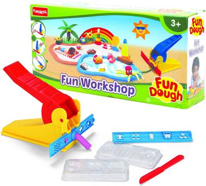FUNSKOOL FUN WORKSHOP , FUN DOUGH, CLAY, CREATIVE, EDUCATIONAL