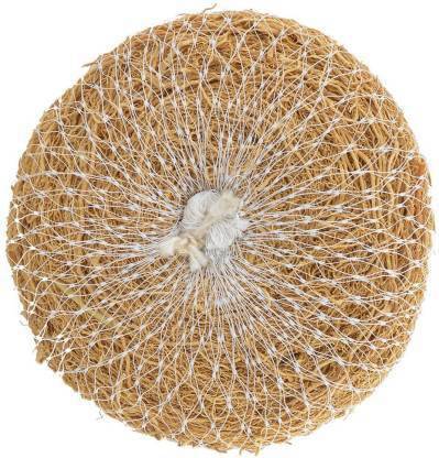 HM Herbals Natural Bath Brush ,Soft Scrub for Body | Give a Special Aroma and Refreshment to Our Body free size Round Brush (Pack of 2))