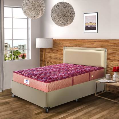 Peps Springkoil Normal Top Maroon 6 Inch King Bonnell Spring Mattress In India At Flipkart Com 6 Inch King Bonnell Spring Mattress, King Size Coffin Bed Dimensions
