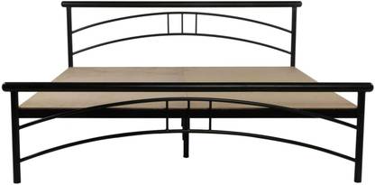 VYOM DESIGN Tweak Metal King Bed, 208 cm x 185 cm (6.82 ft x 6.07 ft)