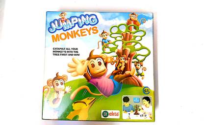 VD TOY'S EKTA jumping monkey Party & Fun Board Game