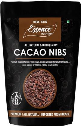 Essence Nutrition Cacao Nibs - Premium Quality Cacao Nibs Imported From Brazil Crackles