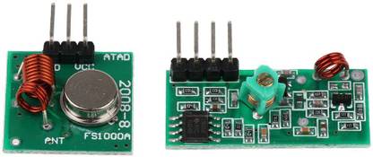 gobagee 433Mhz Wireless RF Transmitter & Receiver Kit Module 5VDC For ARM MCU Wireless - Arduino Compatible SCM Electronic Components Electronic Hobby Kit Electronic Components Electronic Hobby Kit