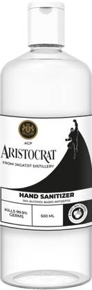 Aristocrat s With 70% Alcohol, 500 ml (Pack of 1) Hand Sanitizer Bottle