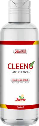 Jark Pharma CLEENO HAND CLEANSER 200 ML Hand Sanitizer Bottle