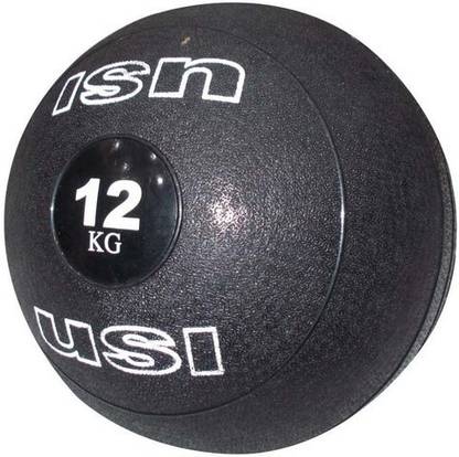 usi Slam Ball, Moulded Vinyl Slam Ball 12Kg, Ideal For Slamming Exercise Dead Bounce Medicine Ball