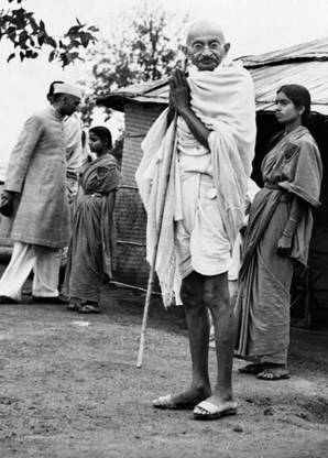 mahatma gandhi ji photo Fine Art Print