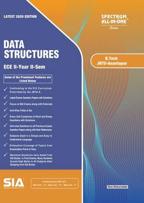 Data Structures, B.Tech II-Year II-Sem (ECE) R15, JNTU-Anantapur, Latest 2020 Edition