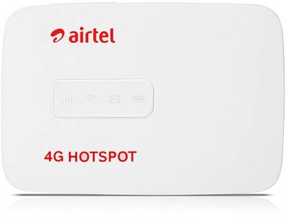 Airtel MW40CJ 4G ALL SIM SUPPORT HOTSPOT WIFI 4G Router 2.4 GHz 150 Mbps Wifi Speed Single Band Internal Antenna MiFi (Sim Based)