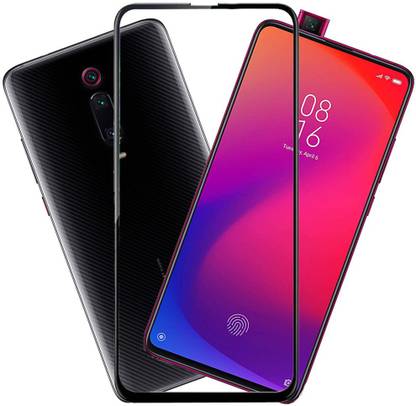 HOBBYTRONICS Edge To Edge Tempered Glass for Mi 9T, Mi K20