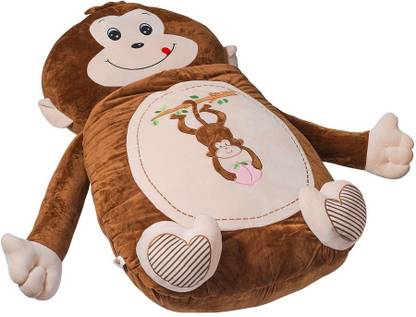 Dimpy Stuff Giant Sleeping Monkey Plush Bed  - 200 cm