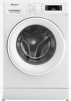Whirlpool 7 kg Fully Automatic Front Load Washing Machine White