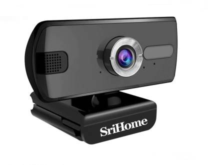 Srihome SH004 3MP 1536P Webcam for PC Laptop Desktop, USB Webcam with Microphone for Video Conferencing Video Calls, USB Full HD Webcam Compatible with Skype, FaceTime, Hangouts, Plug and Play 3 HD Webcam with Built-In Microphone with Night Vision USB Connectivity